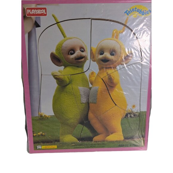 Playskool Teletubbies 6-Piece Wooden Puzzles Set of 2 - Picture 2 of 7
